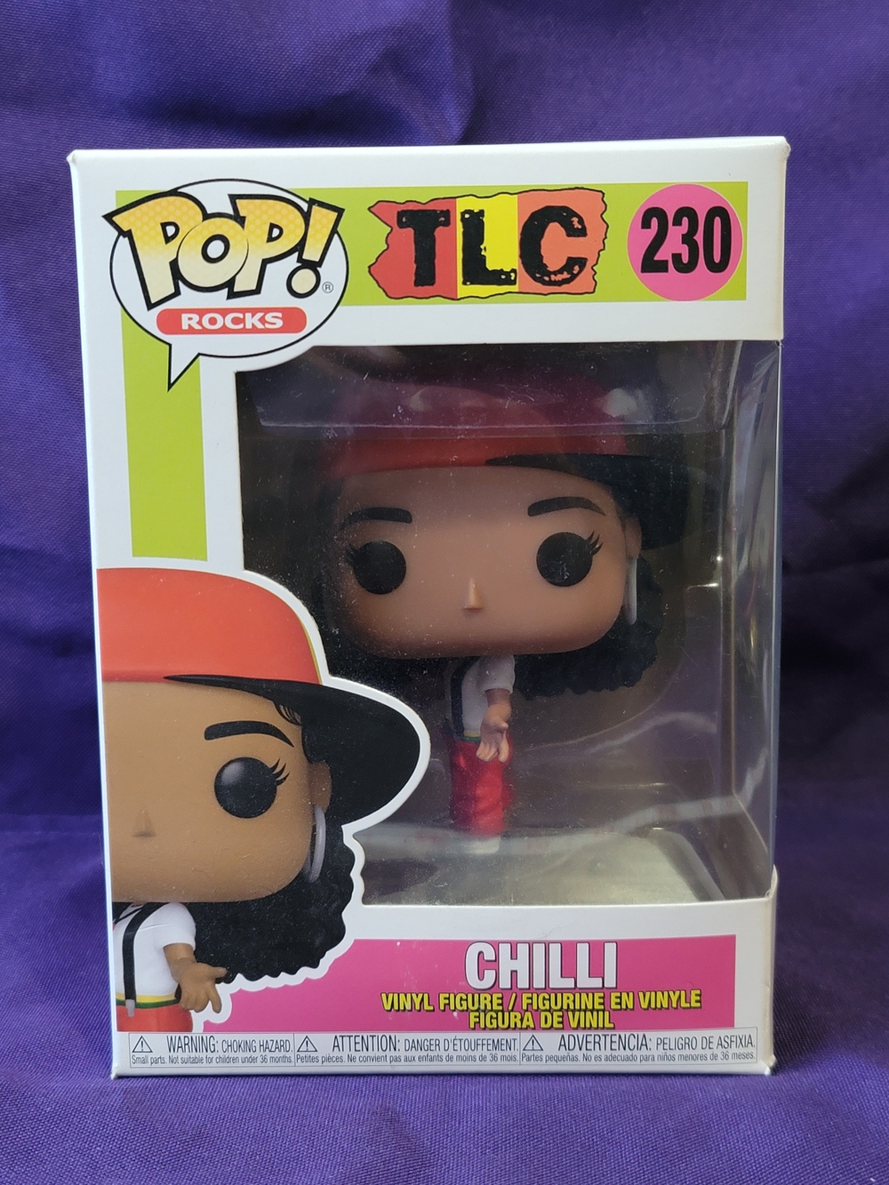 Funko Rocks TLC Chilli Vinyl Figure - Red Hat